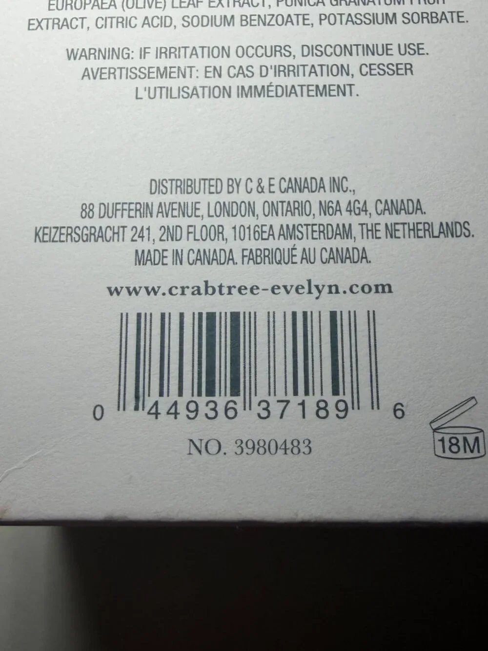 2x Crabtree & Evelyn Gardeners Hand Therapy 3.5oz Intensive Cream Lotion NIB